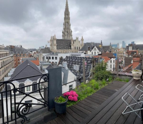 Duplex dernier étage avec terasse à deux pas de la grand place